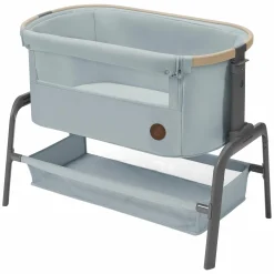 2-in-1 Beistellbett Iora klappbar, inkl. Matratze & Reisetasche - Beyound - Grey Eco - Kollektion 2025