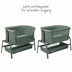 2-in-1 Beistellbett Iora klappbar, inkl. Matratze & Reisetasche - Beyound - Green Eco - Kollektion 2025