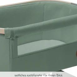 2-in-1 Beistellbett Iora klappbar, inkl. Matratze & Reisetasche - Beyound - Green Eco - Kollektion 2025