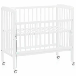 2in1 Beistellbett, Stubenbett Nino (auch für Boxspringbetten geeignet) - Weiß