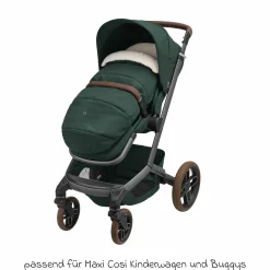 2in1 Fußsack für Kinderwagen & Buggys von Maxi-Cosi - Twillic Green