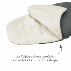 2in1 Fußsack für Kinderwagen & Buggys von Maxi-Cosi - Twillic Graphite
