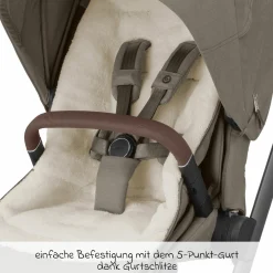 2in1 Fußsack für Kinderwagen & Buggys von Maxi-Cosi - Twillic Truffle2