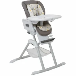 3in1 Hochstuhl Mimzy Spin 3in1 ab Geburt nutzbar mit 360° drehbarem Sitz, flache Liegeposition, Tablett und Snacktablett - Geometric Mountain - Kollektion 2025