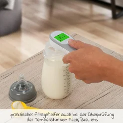 3in1 Infrarot-Fieberthermometer Colour EarTemp für Ohrmessung - Weiß Grau - Kollektion 2024