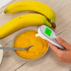 4in1 Infrarot-Fieberthermometer Colour MaxTemp für Ohr- und Stirnmessung - Weiß Grau - Kollektion 2024