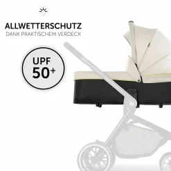 3in1 Kinderwagen-Set Move so Simply Trio Set inkl. i-Size Babyschale Drive N Care - Beige Neon