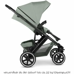 3in1 Kinderwagen-Set Salsa 5 Air - inkl. Babywanne, Autositz Pebble Pro, Sportsitz mit XXL Zubehörpaket - Pine