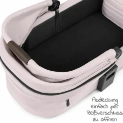 3in1 Kinderwagen-Set Salsa 4 Air - inkl. Babywanne, Autositz Pebble Pro, Sportsitz, Greifling, Buggybuch und XXL Zubehörpaket - Pure Edition - Berry