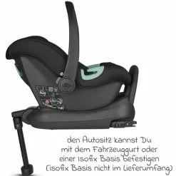 3in1 Kinderwagen-Set Salsa 4 Air - inkl. Babywanne, Babyschale Tulip, Sportsitz mit XXL Zubehörpaket - Aloe