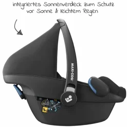 3in1 Kinderwagen-Set Salsa 5 Air - inkl. Babywanne, Autositz Pebble Pro, Sportsitz mit XXL Zubehörpaket - Pure - Avocado