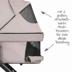 3in1 Kinderwagen-Set Salsa 4 Air - inkl. Babywanne, Autositz Tulip, Sportsitz und XXL Zubehörpaket - Pure Edition - Berry - Kollektion 2024
