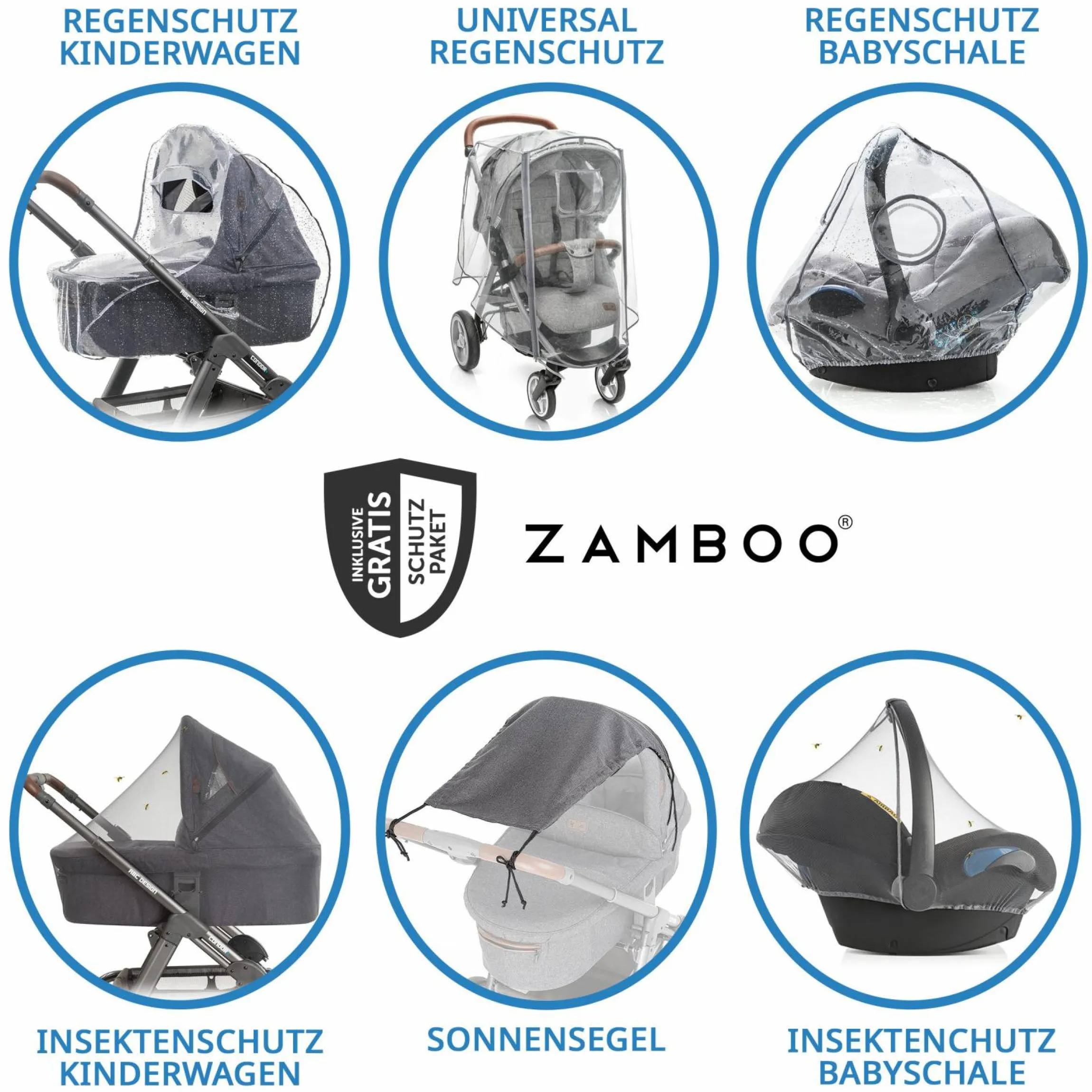 3in1 Kinderwagen-Set Samba 2 - inkl. Babywanne, Autositz Pebble Pro, Sportsitz mit XXL Zubehörpaket - Pine