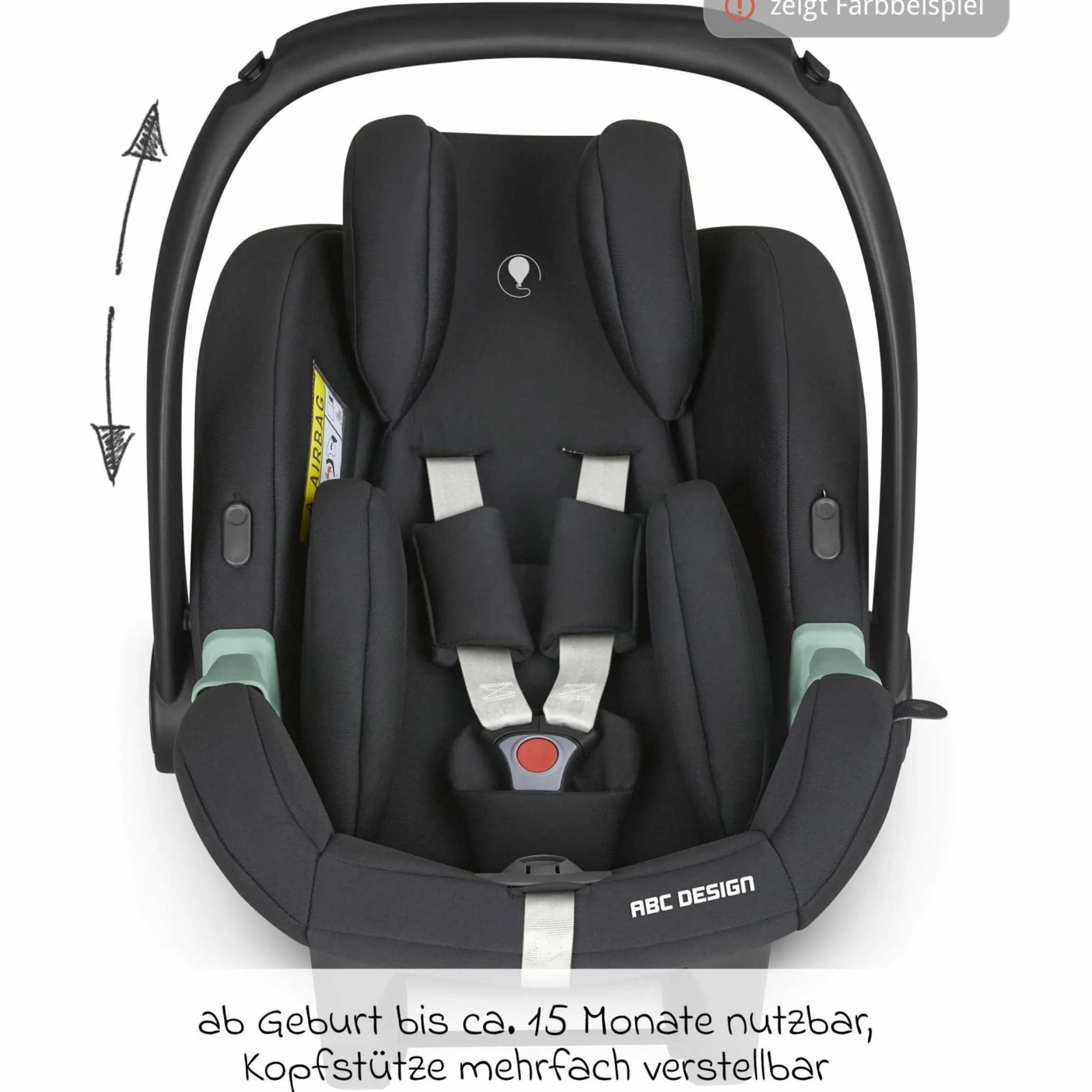 3in1 Kinderwagen-Set Samba inkl. Babywanne, Babyschale Tulip, Sportsitz & XXL Zubehörpaket - Ink