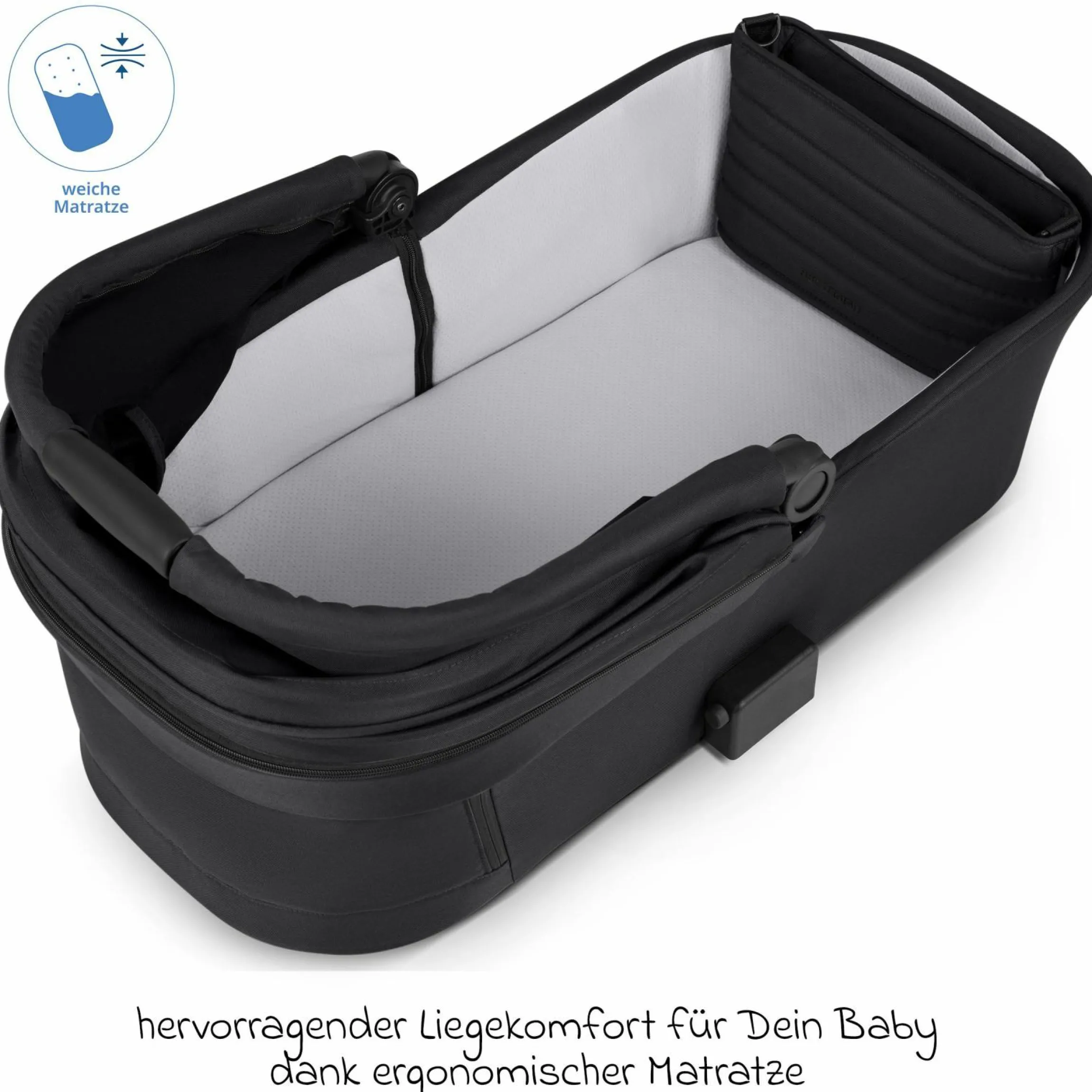 3in1 Kinderwagen-Set Samba inkl. Babywanne, Babyschale Tulip, Sportsitz & XXL Zubehörpaket - Pine