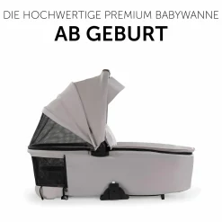 3in1 Kinderwagen-Set Walk N Care Trio Set inkl. i-Size Babyschale Drive N Care & XXL Zubehörpaket - Beige