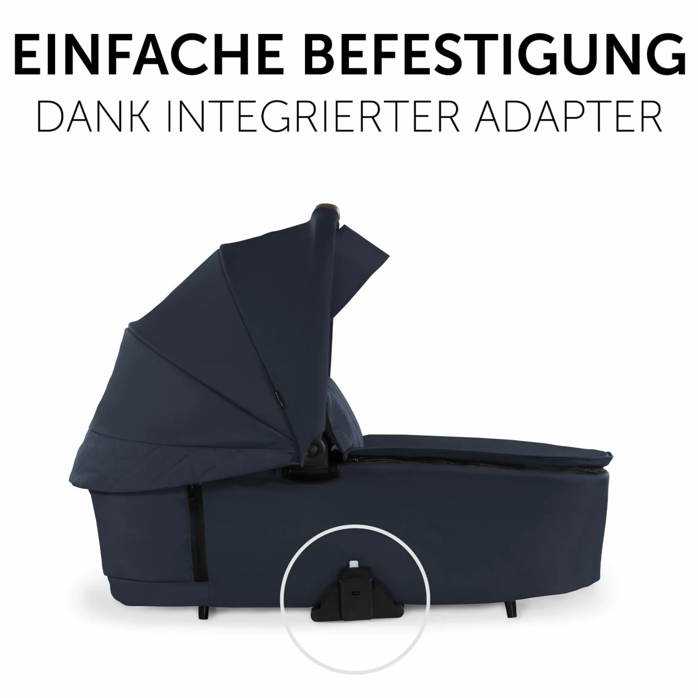 4in1 Kinderwagen-Set Walk N Care Trio Set inkl. Maxi-Cosi i-Size Pebble Pro & Isofix Basis FamilyFix3 & XXL Zubehörset - Dark Blue