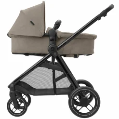 2-in-1 Kombi-Kinderwagen Zelia³ verwendbarer Sitz & Wanne in einem, verstellbarer Schieber, 22 kg - Luxe Twillic Truffel - Kollektion 2025