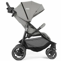 2in1 Kombi-Kinderwagen-Set Litetrax bis 22 kg belastbar mit Schieber-Ablagefach, Babywanne Ramble, Adapter & Zubehör Paket - Pebble - Kollektion 2025