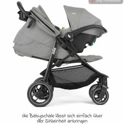 4in1 Kombi-Kinderwagen-Set Litetrax bis 22 kg belastbar mit Luftreifen, Babywanne Ramble, Babyschale Pebble Pro, Isofix-Basis, Activity-Trapez, Schmusetuch, Greifling, Adapter & Zubehörpaket - Pebble - Kollektion 2025