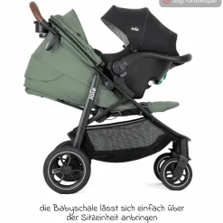 4in1 Kombi-Kinderwagen-Set Litetrax Pro bis 22 kg belastbar mit Babywanne Ramble, Babyschale Pebble Pro, Isofix-Basis, Activity-Trapez, Schmusetuch, Greifling, Adapter & Zubehörpaket - Pebble - Kollektion 2025