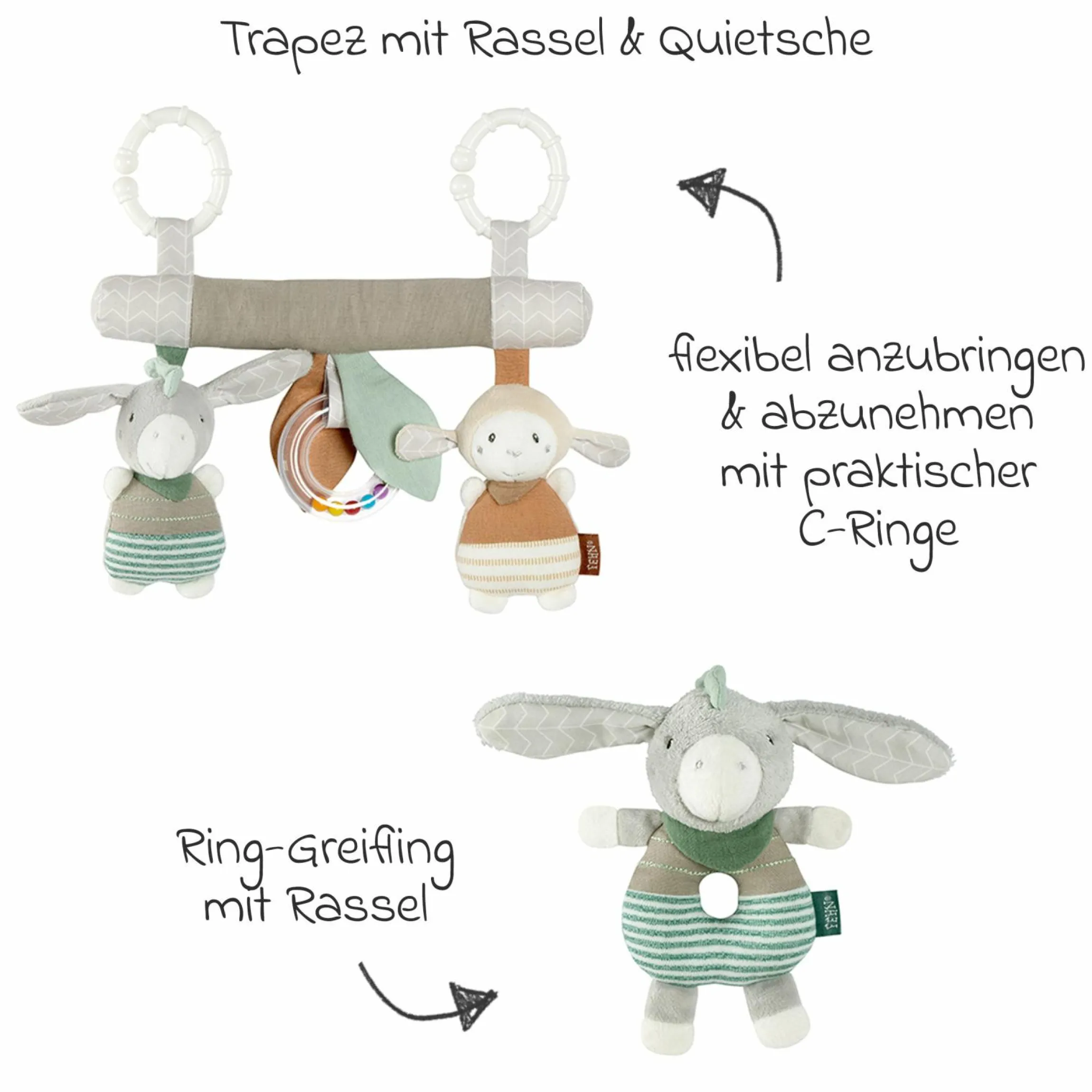 4in1 Kombi-Kinderwagen-Set Litetrax Pro bis 22 kg belastbar mit Babywanne Ramble, Babyschale Pebble Pro, Isofix-Basis, Activity-Trapez, Schmusetuch, Greifling, Adapter & Zubehörpaket - Shale - Kollektion 2025
