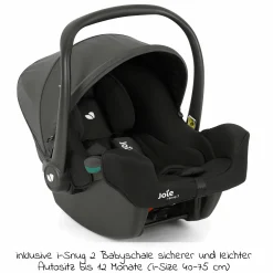 4in1 Kombi-Kinderwagen-Set Mytrax Pro bis 22 kg belastbar mit Teleskopschieber, Getränkehalter, Babyschale i-Snug 2, Babywanne Ramble, Adapter, Isofix-Basis & Zubehör Paket - Thunder - Kollektion 2025