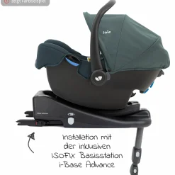4in1 Kombi-Kinderwagen-Set Mytrax Pro bis 22 kg belastbar mit Teleskopschieber, Getränkehalter, Babyschale i-Snug 2, Babywanne Ramble, Adapter, Isofix-Basis & Zubehör Paket - Thunder - Kollektion 2025