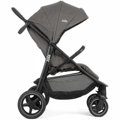 2in1 Kombi-Kinderwagen-Set Mytrax Pro bis 22 kg belastbar mit Teleskopschieber, Getränkehalter, Babywanne Ramble, Adapter & Zubehör Paket - Thunder - Kollektion 2025