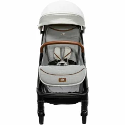 2in1 Kombi-Kinderwagen-Set Parcel bis 22 kg belastbar mit Liegefunktion, Babywanne Ramble XL, Adapter, Regenschutz, Insektenschutz & Transporttasche - Signature - Oyster