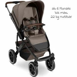 3in1 Kombi-Kinderwagen-Set Salsa 5 Air All in One Set inkl. Maxi Cosi Pebble Pro2, Babywanne, Sportsitz, Adapter - Pure - Nature - Kollektion 2025