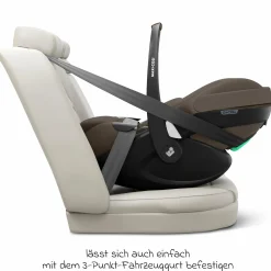 3in1 Kombi-Kinderwagen-Set Salsa 5 Air All in One Set inkl. Maxi Cosi Pebble Pro2, Babywanne, Sportsitz, Adapter - Pure - Nature - Kollektion 2025