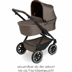 3in1 Kombi-Kinderwagen-Set Samba 2 All in One Set inkl. Maxi Cosi Pebble Pro2, Babywanne, Sportsitz, Adapter - Pure - Nature - Kollektion 2025