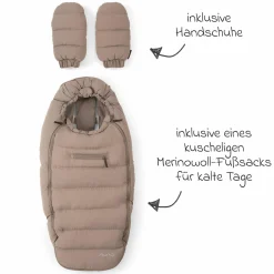 2in1 Kombi-Kinderwagen-Set Triv Lx All-in-One-Set bis 22 kg mit Baybwanne, Teleskopschieber, Regenschutz, Adapter, Fußsack & Handschuhe - Cedar