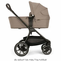 2in1 Kombi-Kinderwagen-Set Triv Lx All-in-One-Set bis 22 kg mit Baybwanne, Teleskopschieber, Regenschutz, Adapter, Fußsack & Handschuhe - Cedar