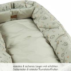 2in1 Kuschelnest & Krabbeldecke - Löwe Leo