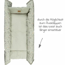 2in1 Kuschelnest & Krabbeldecke - Löwe Leo