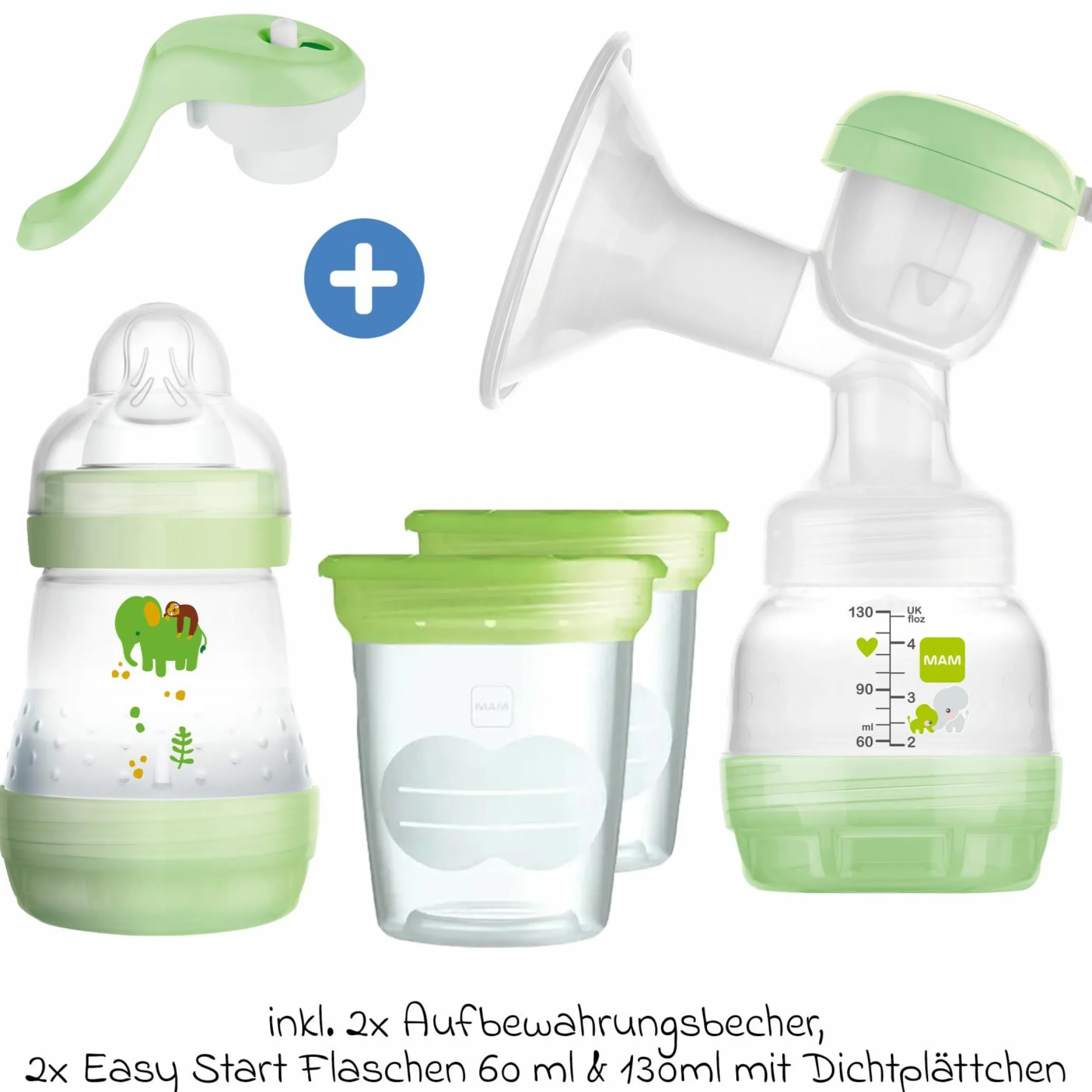 2in1 Milchpumpe elektrische oder manuelle Verwendung