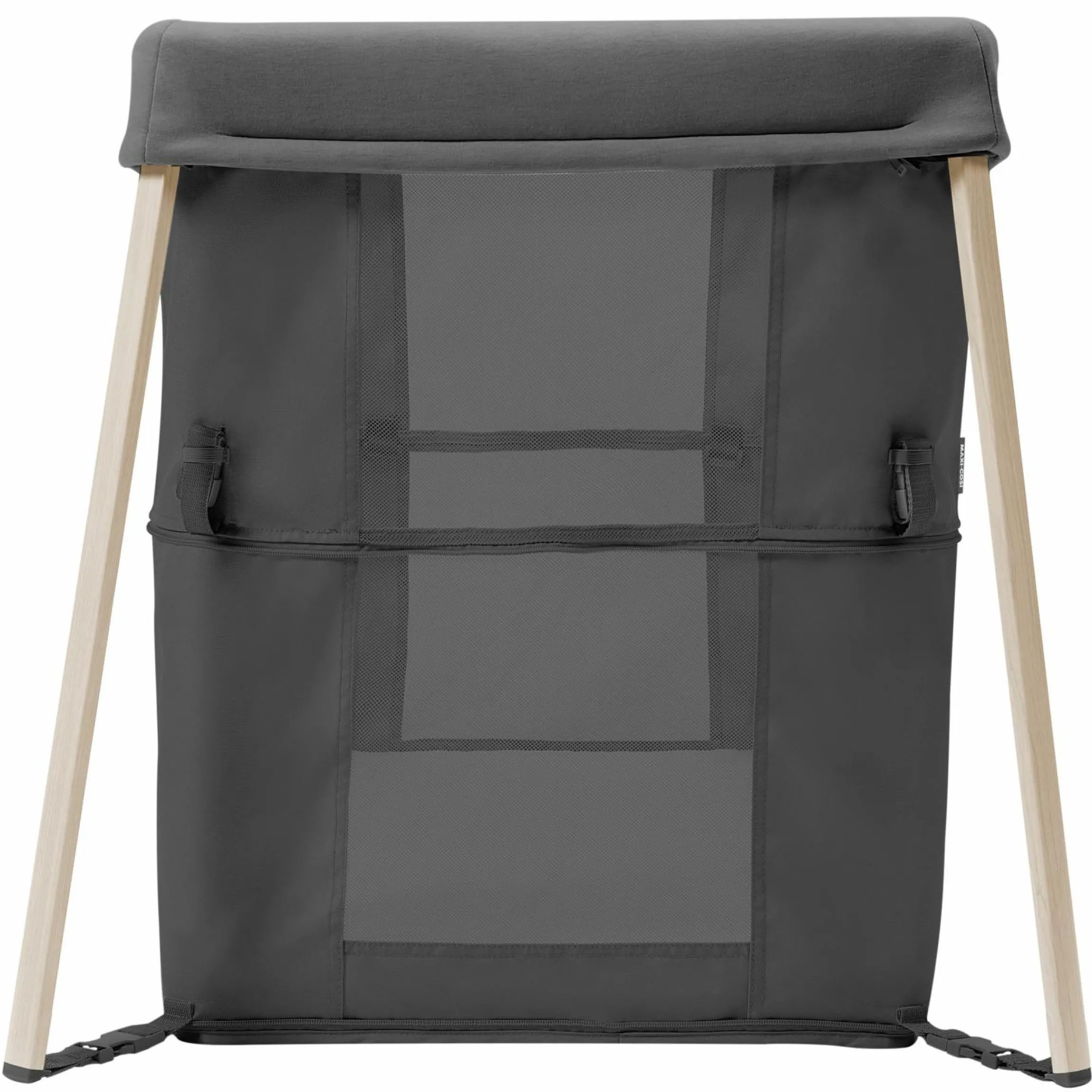 2-in-1 Reisebett Iris für Neugeborene & Kleinkinder inkl. Matratze & Reistasche nur 5,96 kg leicht - Beyound - Graphite Eco - Kollektion 2025