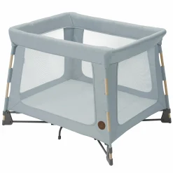 3-in-1 Reisebett Swift Reisebett, Beistellbett, Laufstall mit Matratze & Tragetasche nur 6,70 kg leicht - Beyound - Grey Eco - Kollektion 2025
