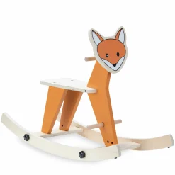 2in1 Schaukeltier Rock N Swing (umbaubar zum Sitz, FSC zertifiziertes Holz) - Fox