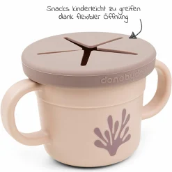 2in1 Schnabeltasse & Snackbecher Foodie - Wally - Powder