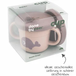 2in1 Schnabeltasse & Snackbecher Foodie - Wally - Powder