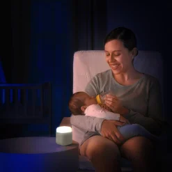 2in1 Steckdosen-Nachtlicht SleepLight mit energiesparende LED-Technologie - Creme