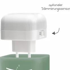 2in1 Steckdosen-Nachtlicht SleepLight mit energiesparende LED-Technologie - Eukalyptus