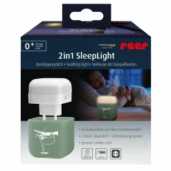 2in1 Steckdosen-Nachtlicht SleepLight mit energiesparende LED-Technologie - Eukalyptus