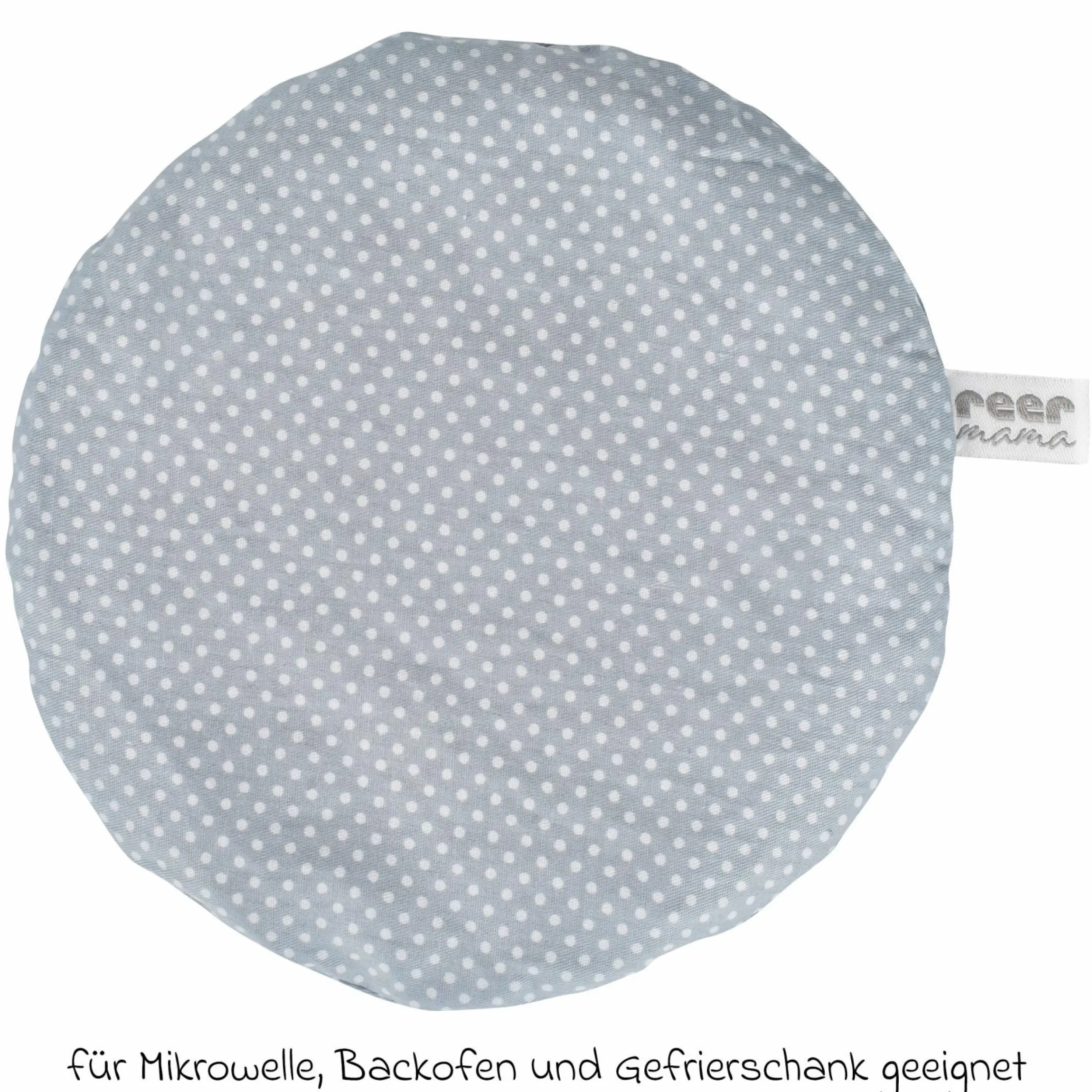 2in1 Stillhilfe-Traubenkissen Mama wärmt und kühlt zugleich - Grau - Kollektion 2024