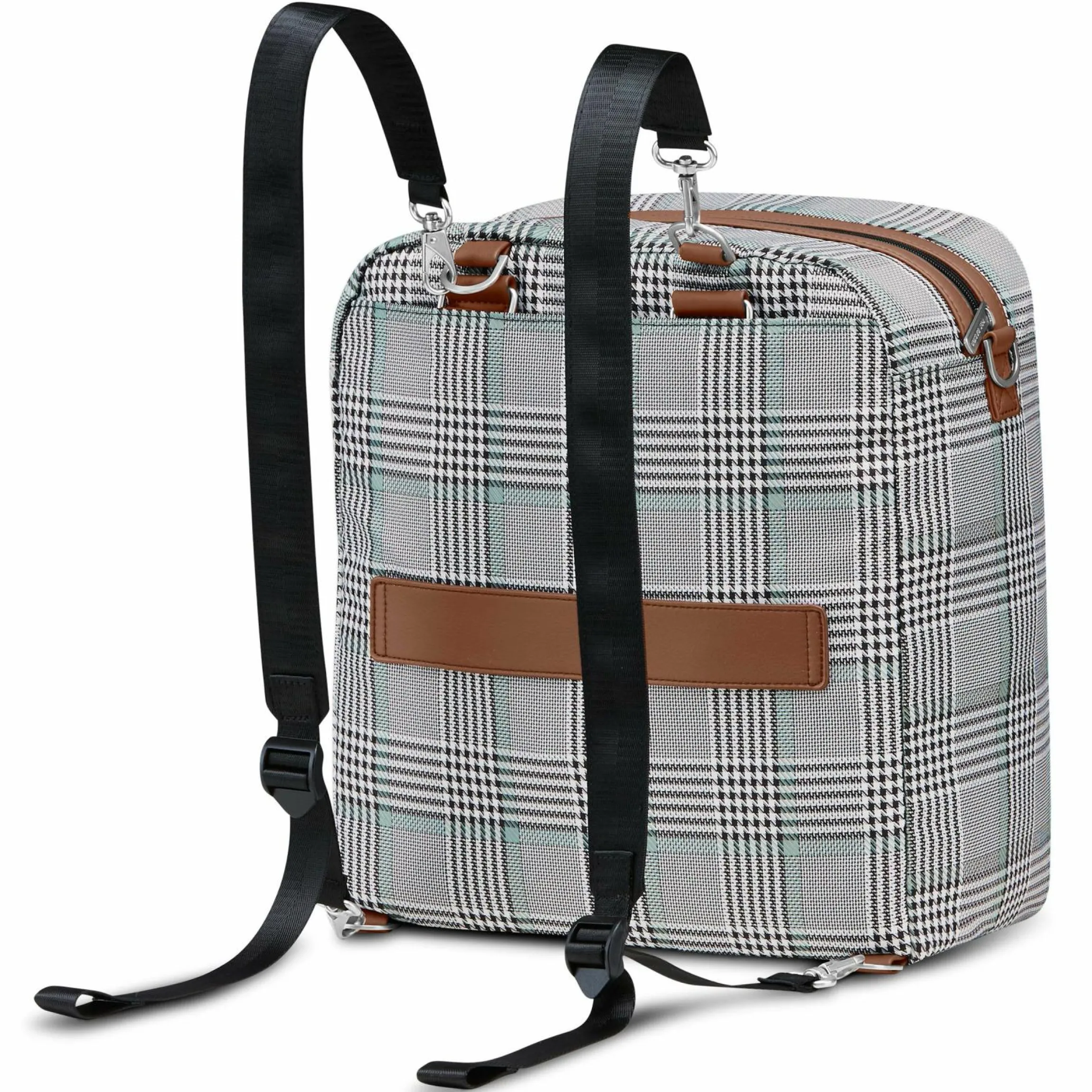 2in1 Wickeltasche & Wickelrucksack Explore - inkl. Wickelunterlage & viel Zubehör - Fashion Edition - Smaragd