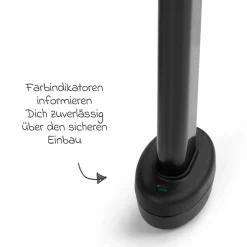 Isofix Base Root (um 360° drehbar) für Tulip und Lily - Black - Kollektion 2025