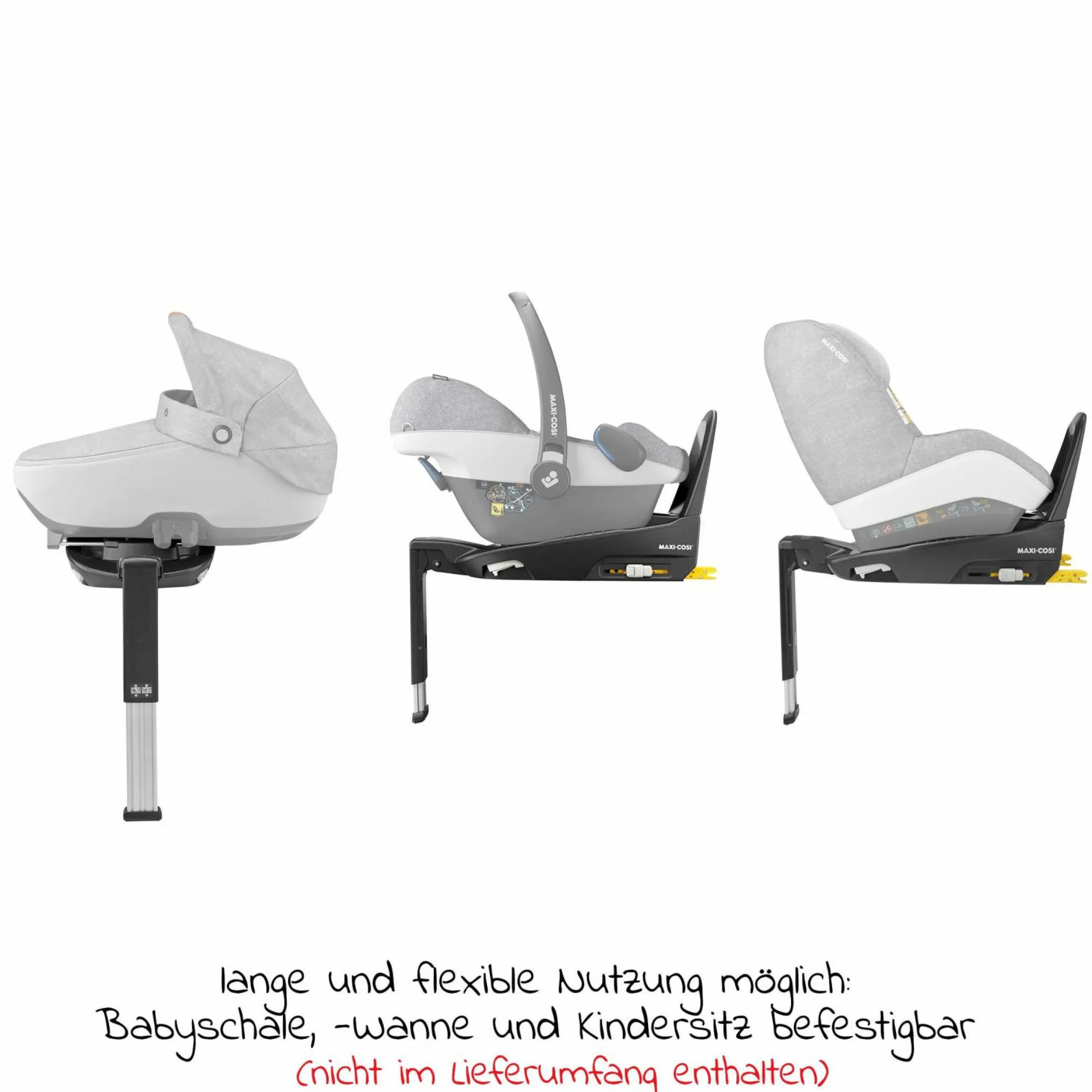 Isofix-Basis FamilyFix3 i-Size für die Montage von Babyschalen und Kindersitzen - Kollektion 2025